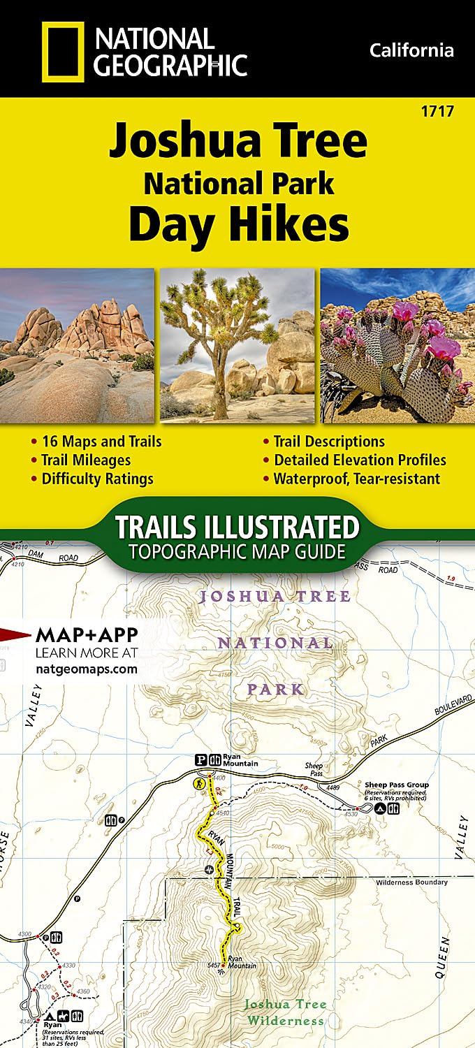 Joshua Tree National Park: Trail Illustrated Topo Map Guide (National Geographic Topographic Map Gui
