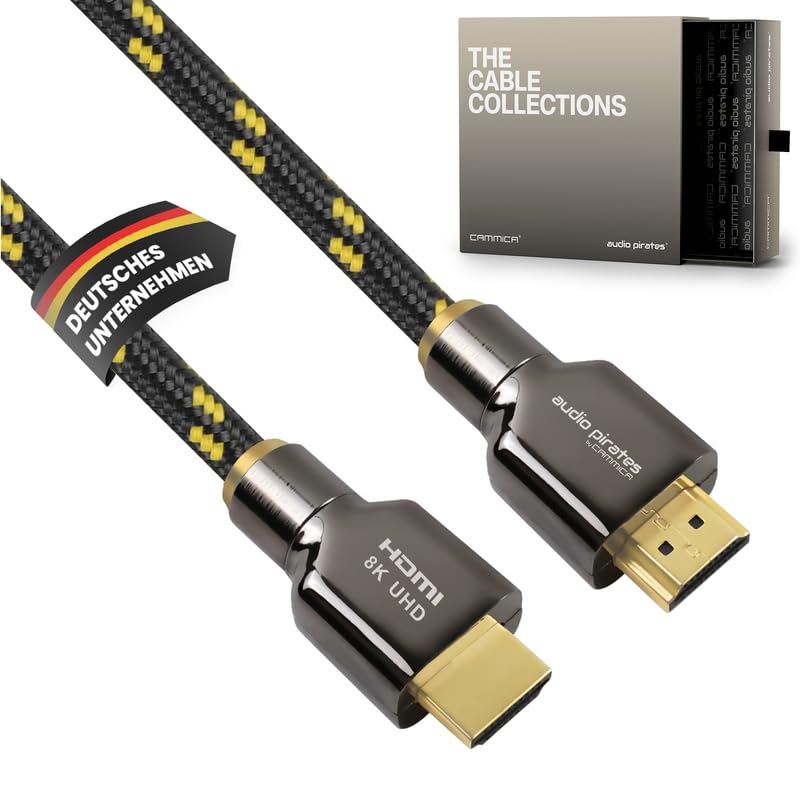 audio pirates – LUXURY COLLECTION - HDMI 2.1 Kabel | 48Gbit/s Ultra High Speed HDMI-Kabel | 10/8K@60