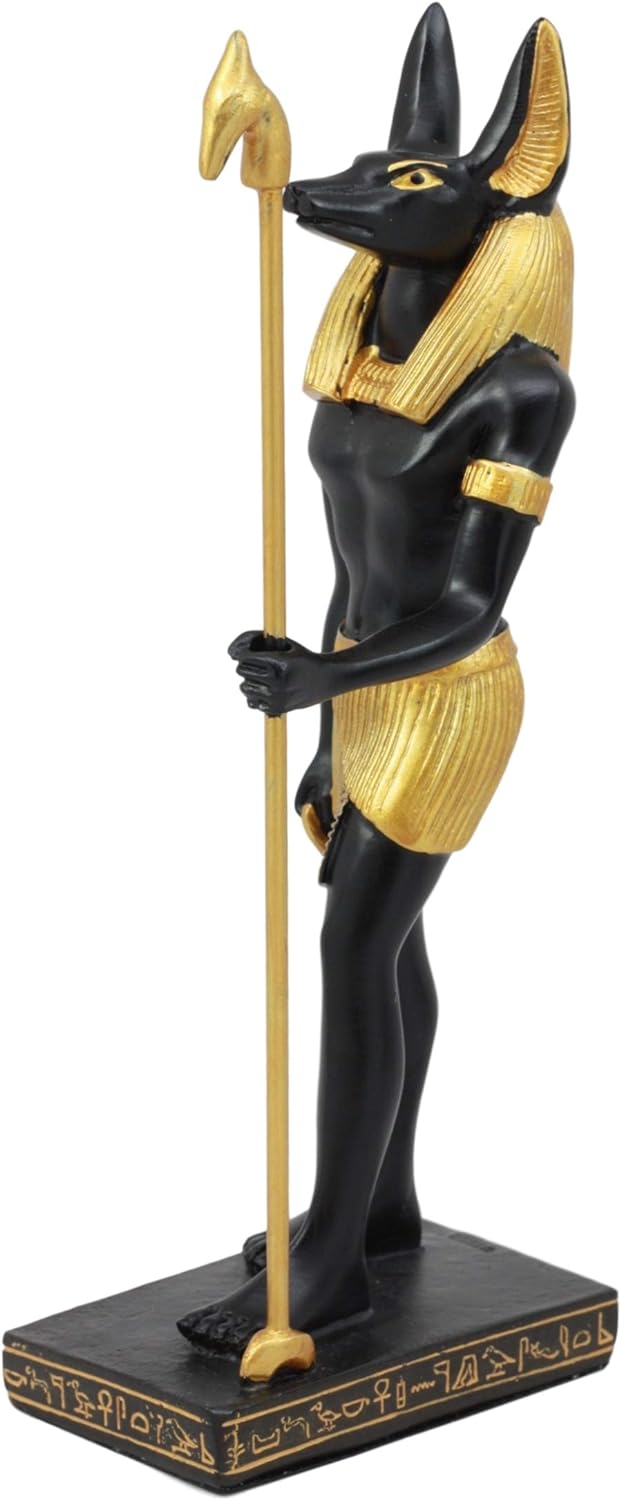 Gifts & Decor Dekofigur Indoor - Anubis stehend - Ägypten Figur Deko Skulptur Statue