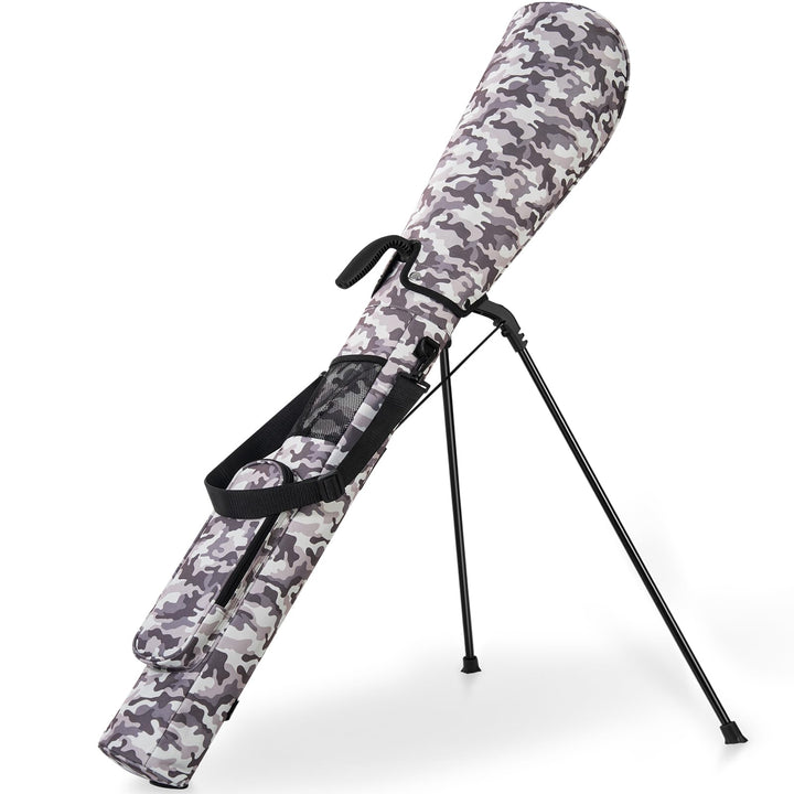 OUUTMEE Kleine Golftasche, Schlägerkoffer, Golf-Selbstständer, Schlägerkoffer und grosse Tasche, Ult