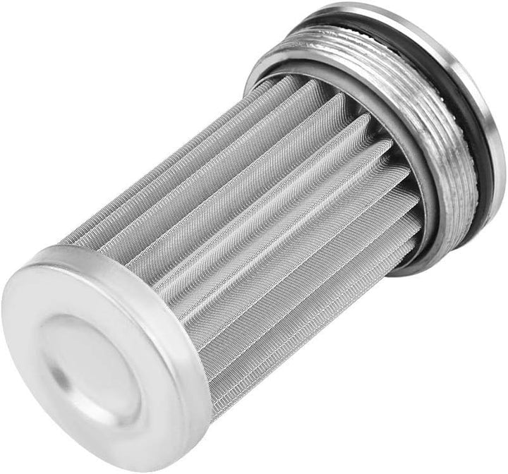 KSTE Universal-100 Micron AN6 Aluminium High Flow Kraftstoff Inline Benzin Filter for Auto-LKW-Schwa