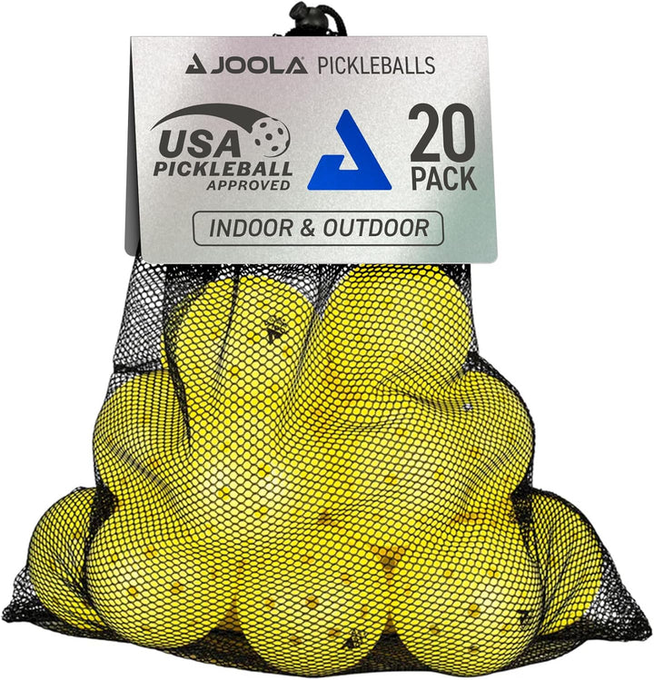 JOOLA Pickleball Primo 3Sterne hochwertige Outdoor und Indoor Spiel-Bälle mit USAPA Zertifizierung,