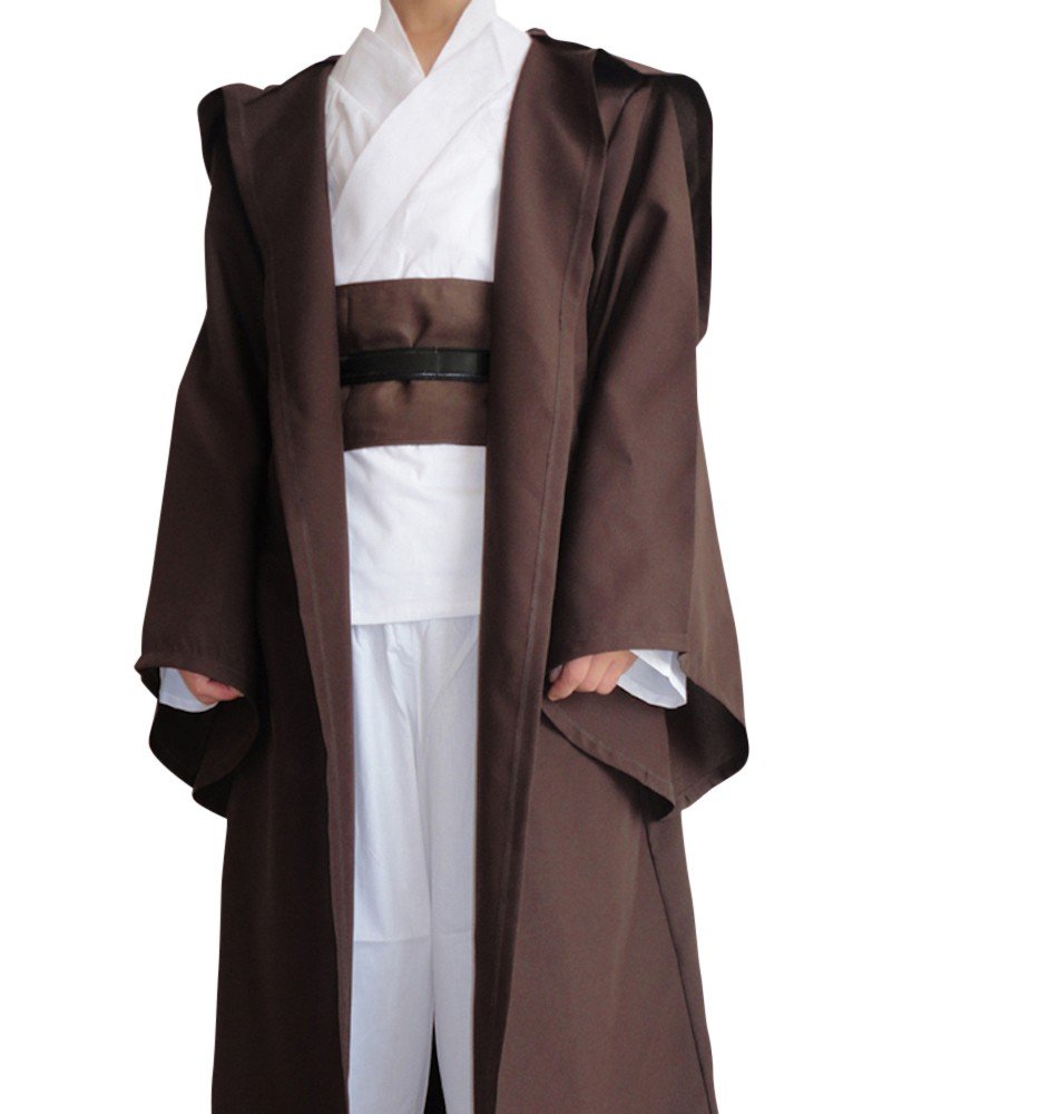 shoperama Obi-Wan Kenobi UMHANG für Star Wars Herren-Kostüm, Grösse:L, L