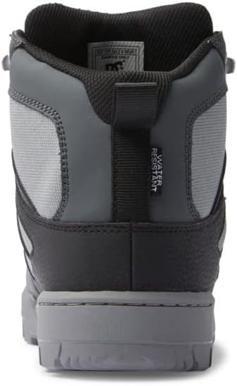 DC Shoes Herren Pure Hi Bootsschuh, 42 EU Black Grey Black