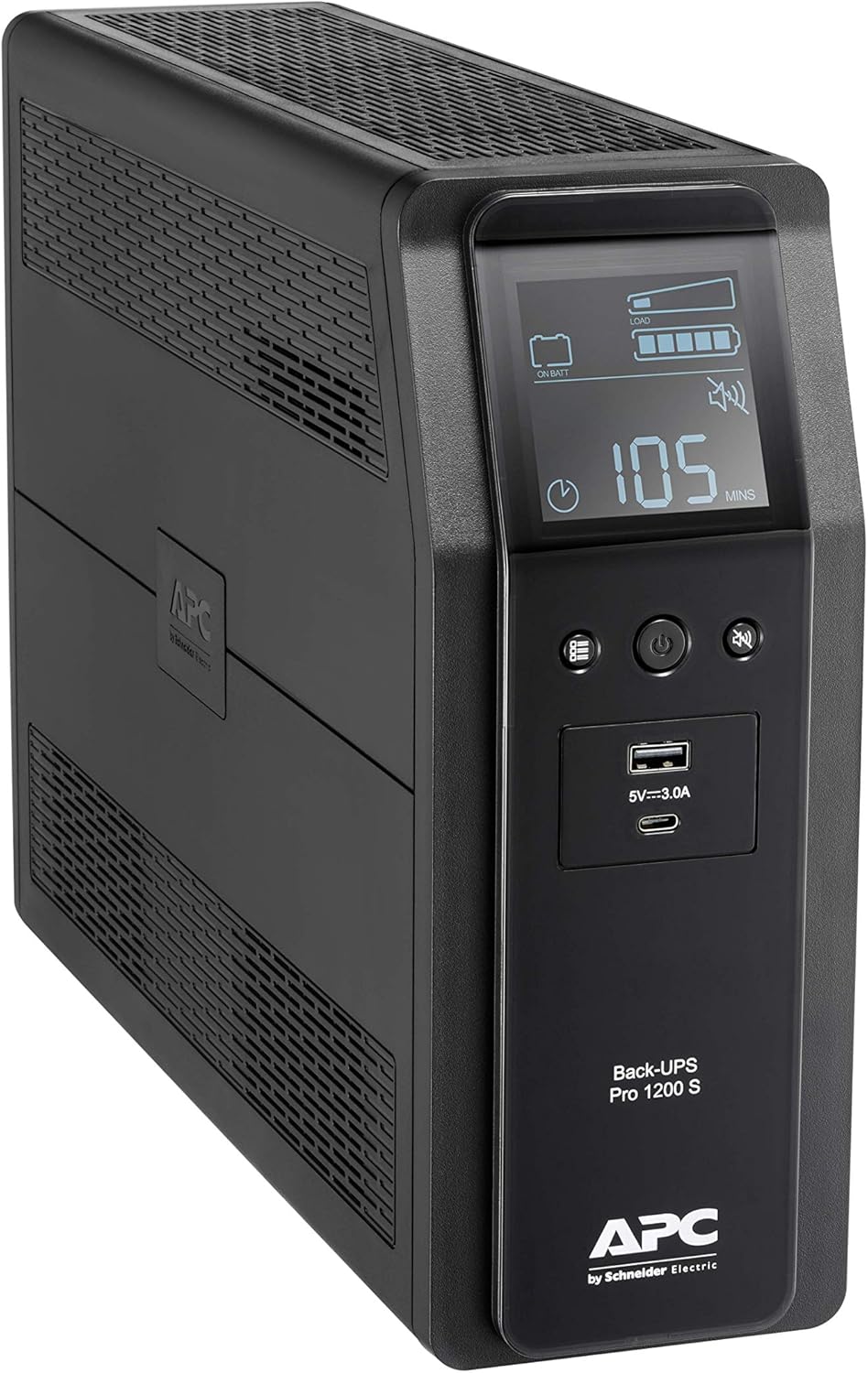 APC by Schneider Electric Back UPS PRO - BR1200SI - USV 1200VA (8 IEC Ausgänge, Multifunktionsdispla