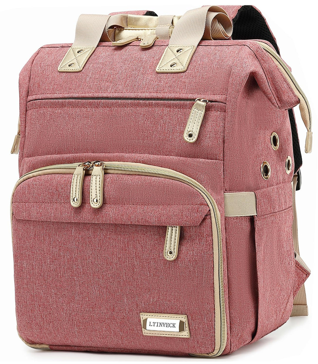 Stricktasche, Rucksack, Garnaufbewahrung, Organizer, Reise-Häkeltasche mit USB-Ladeanschluss, grosse