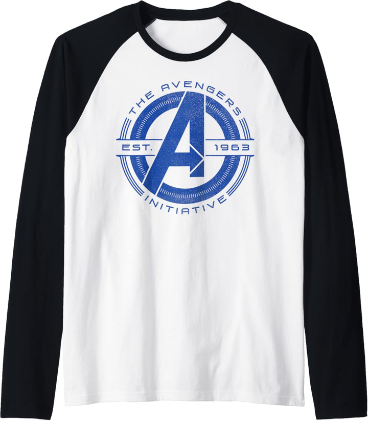 Marvel The Avengers Initiative Circle Logo Raglan