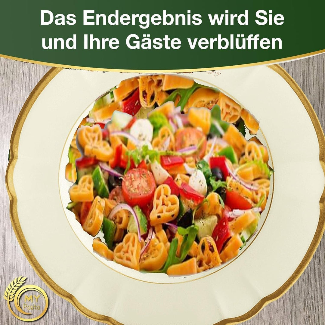 MY Pasta - Hörnchen/Maccheroni/Bucatini - Zubehör für Pastamaker - Pasta Disc Kompatibel mit Philips
