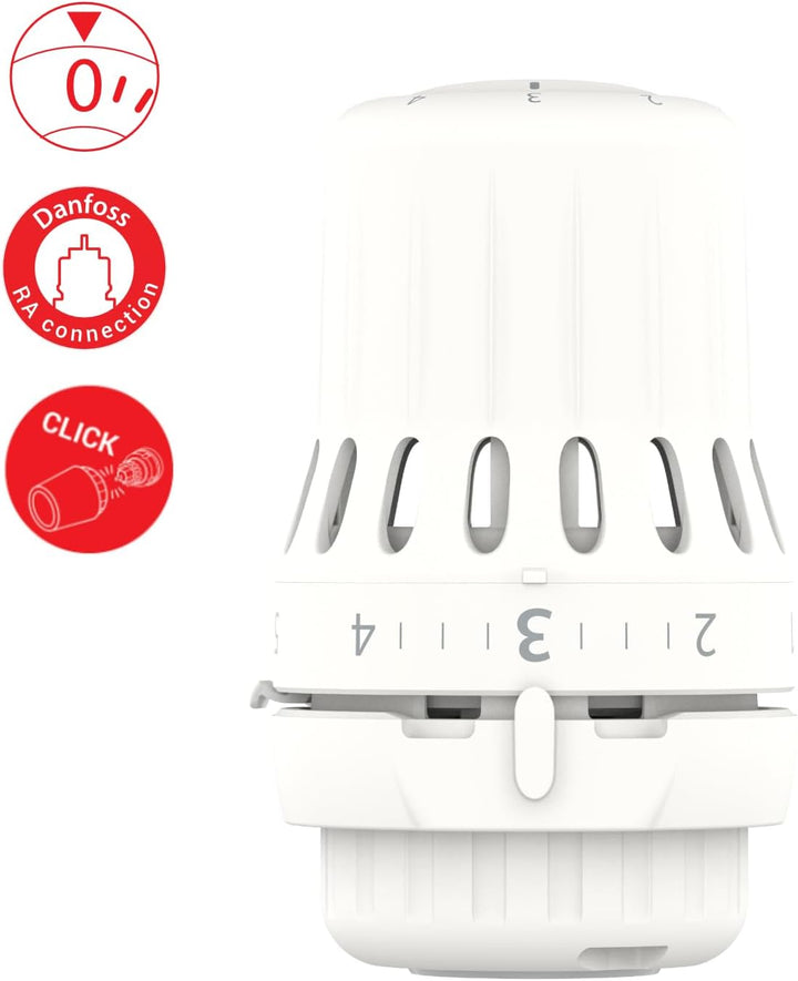 Danfoss 015G3098 React RA Thermostatischer Sensor mit flüssigkeitsgefülltem Thermostatbalg und einge
