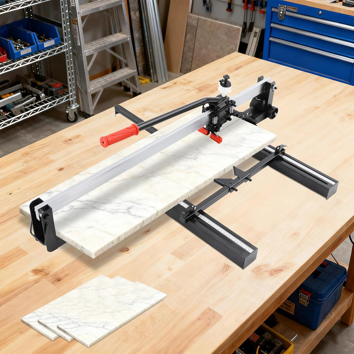 800mm Manueller Fliesenschneider, Fliesenschneidermaschine mit Räder, Präzision Fliesen Maschine, Ma