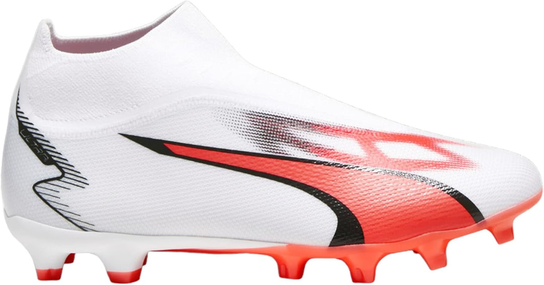 PUMA Herren Ultra Match+ Ll Fg/Ag Fussballschuh 44.5 EU Puma White Puma Black Fire Orchid, 44.5 EU P