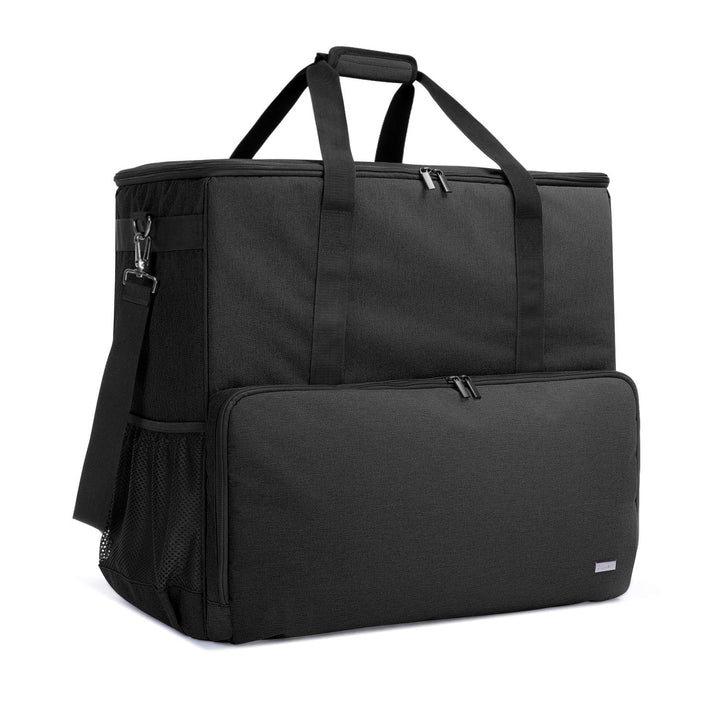 CURMIO Reisetasche für Desktop Computer, Tragetasche für Computer PC-Gehäuse, Tastatur, Kabel usw, P