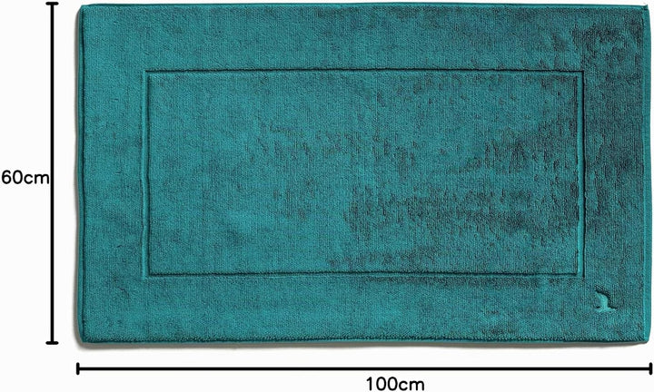 möve Superwuschel Badteppich 60 x 100 cm aus 100% Baumwolle, lagoon Lagoon 60 x 100 cm Single, Lagoo