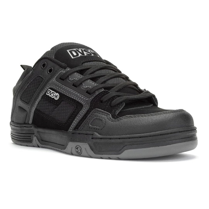DVS Herren Comanche Skateboardschuhe, Schwarz Black Refl Charcoal Nubuck 985