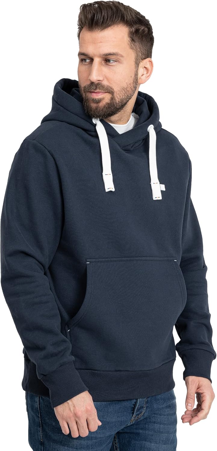 Deproc Active Herren Sweatshirt Pullover mit Kapuze Kapuzenjacke Fleecejacke Windbreaker Hoodie Linu
