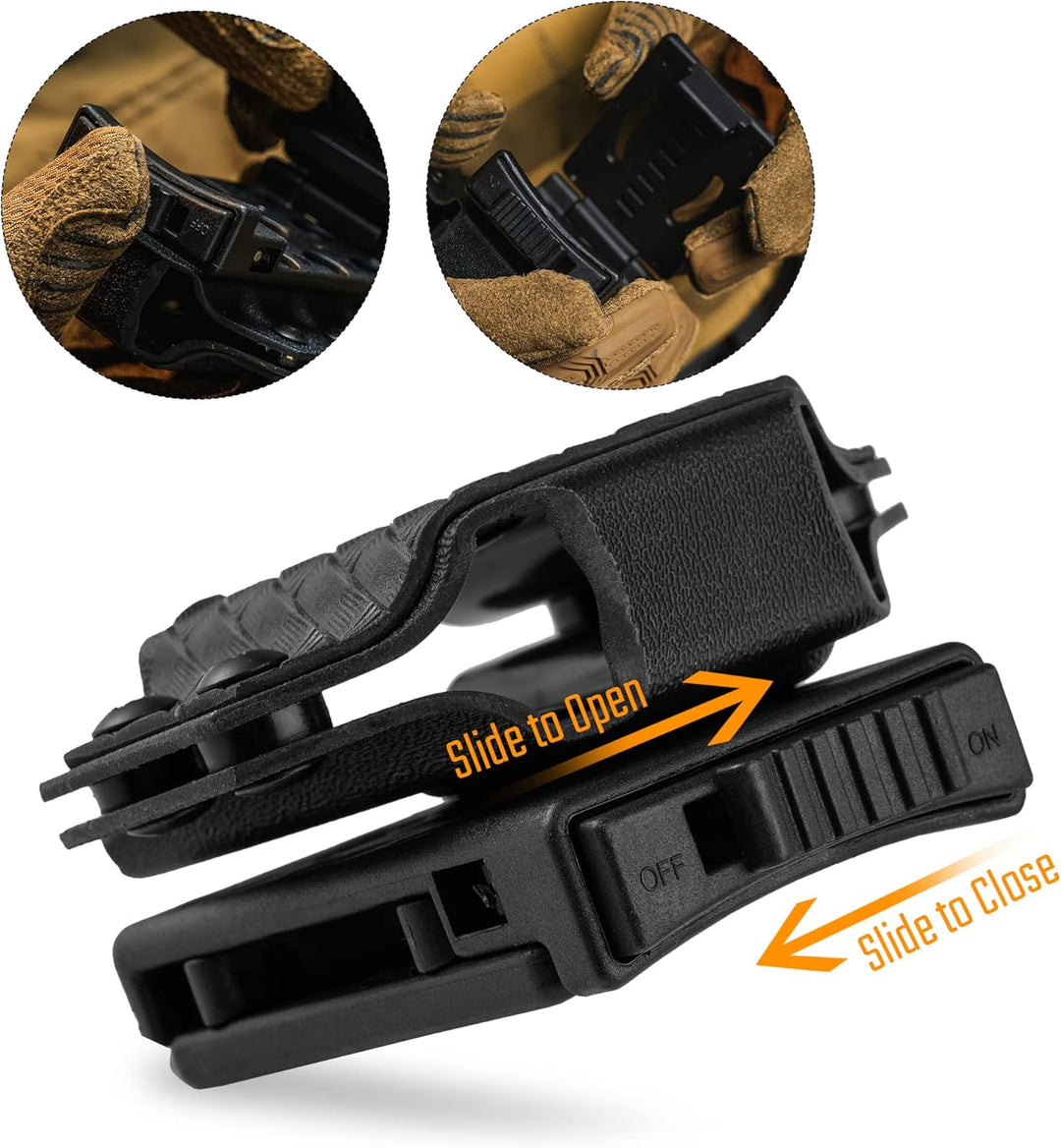 TACTICAL GEEK Kydex Holster für LEATHERMAN Multitool, mit Einstellbare Spannung, Passend für die mei