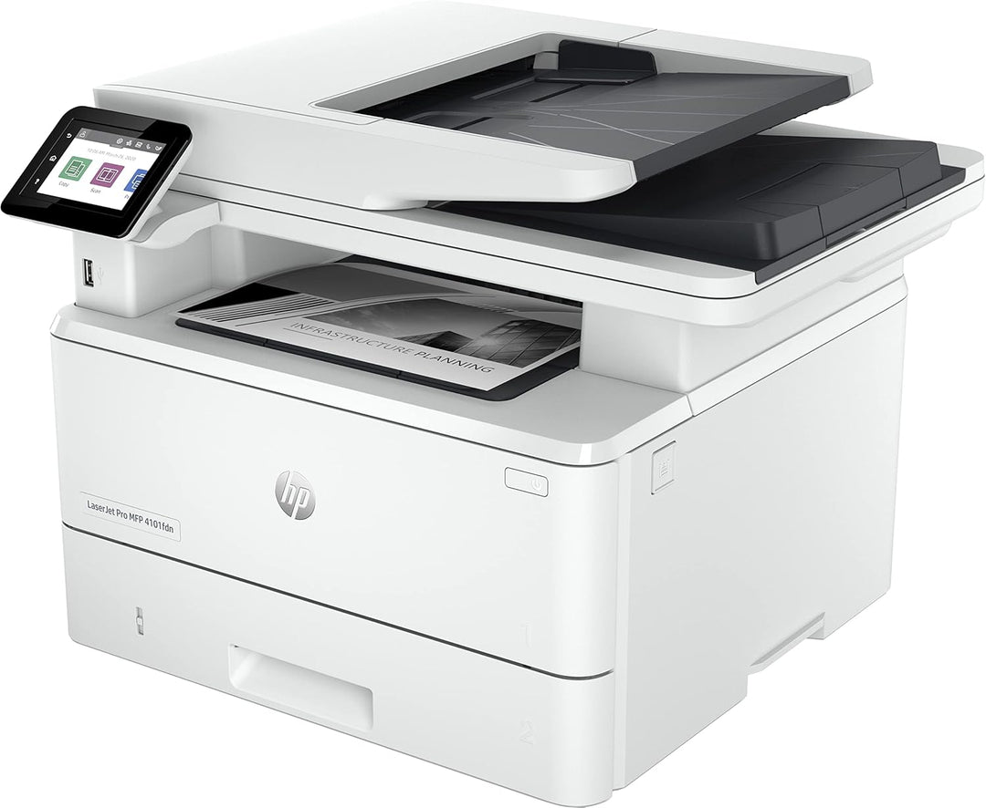 HP Laserjet Pro MFP 4102fdwe Multifunktions-Laserdrucker (Drucker, Scanner, Kopierer, WLAN, LAN, Dup