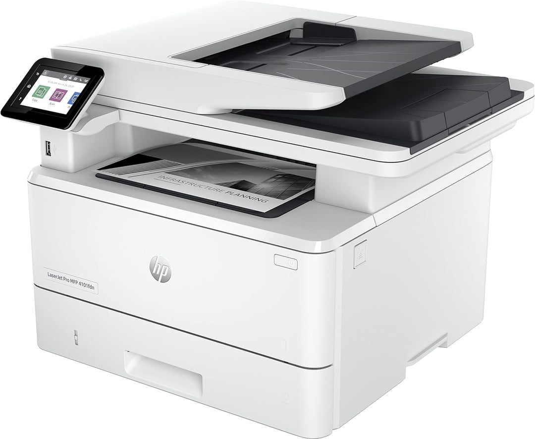HP Laserjet Pro MFP 4102fdwe Multifunktions-Laserdrucker (Drucker, Scanner, Kopierer, WLAN, LAN, Dup