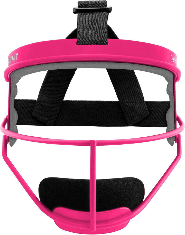 RIP-IT Defense Softball Fielder's Mask - Leichte, sichere Passform bietet maximalen Schutz und Komfo