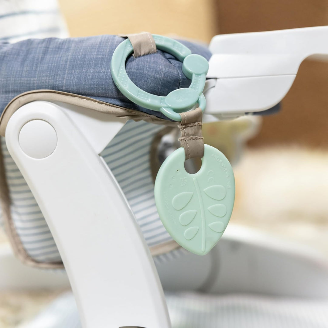 Ingenuity Prop Spot Sitzlernsitz Bodensitz für Baby, abnehmbares Tablett, 2 verknüpfbare Spielzeuge,
