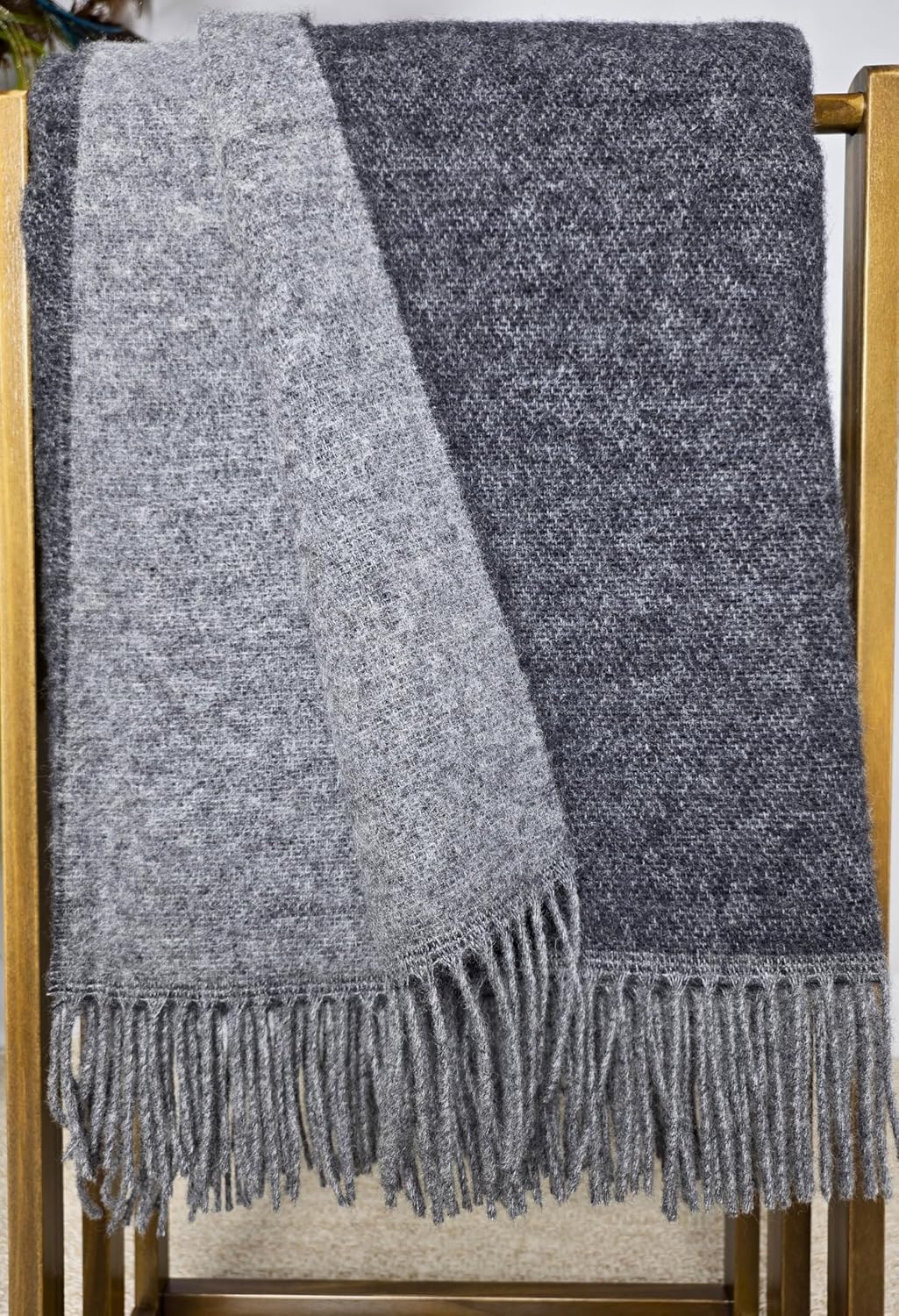 Wolldecke 100% Schurwolle Wohndecke in versch. Farben 140 x 200 cm Tagesdecke Schurwolldecke Woll-Pl