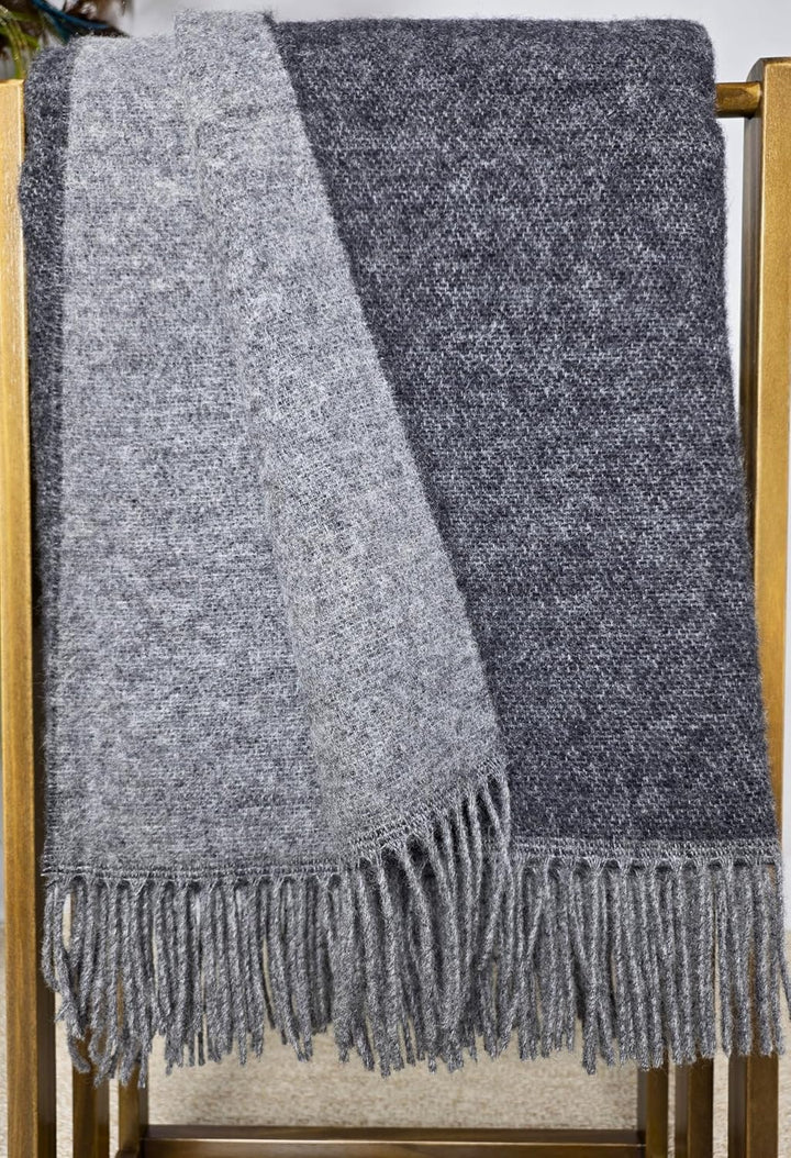 Wolldecke 100% Schurwolle Wohndecke in versch. Farben 140 x 200 cm Tagesdecke Schurwolldecke Woll-Pl