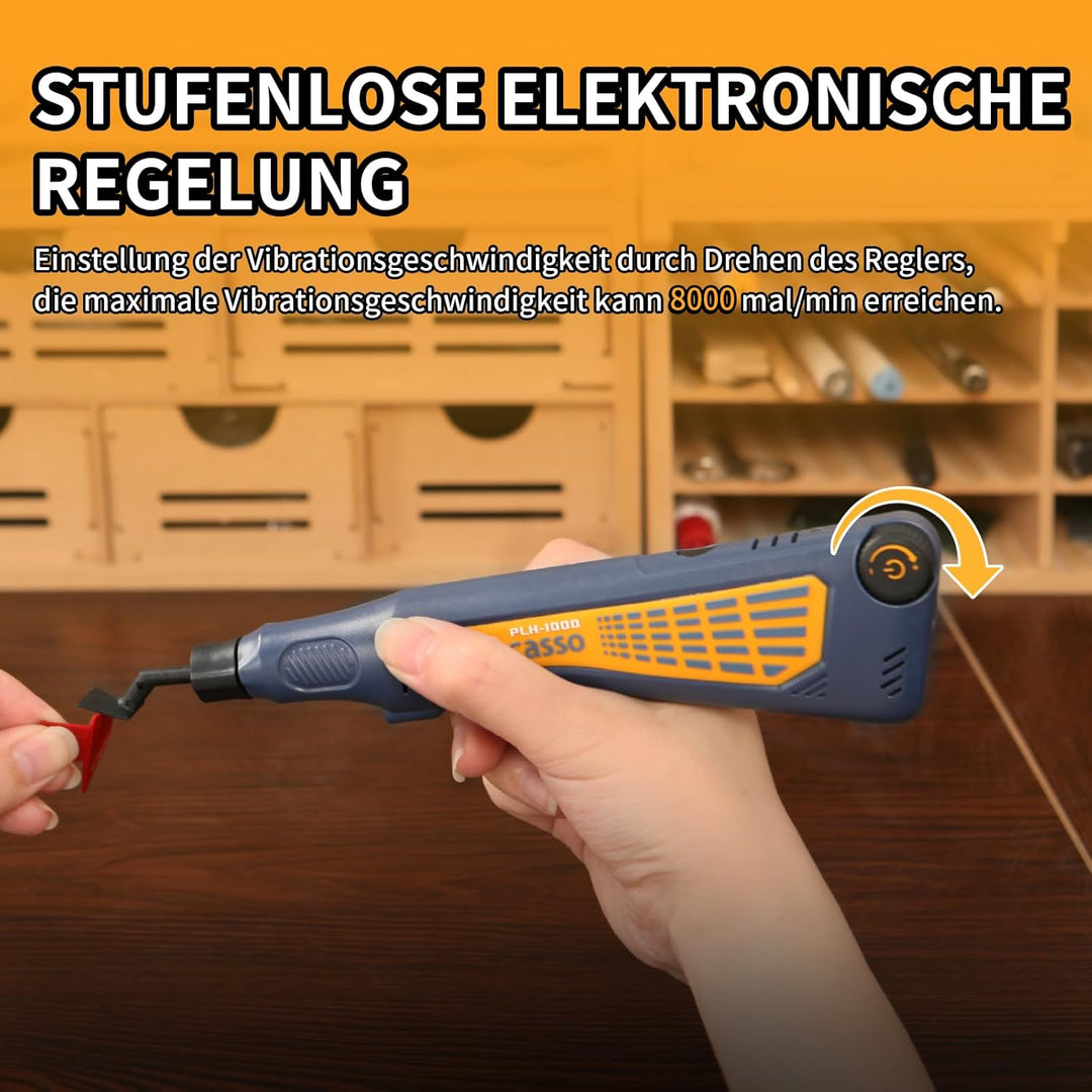 Bucasso Schnurloser Stiftschleifer, variable Geschwindigkeit, Mehrzweck-Elektrowerkzeug zum Schleife