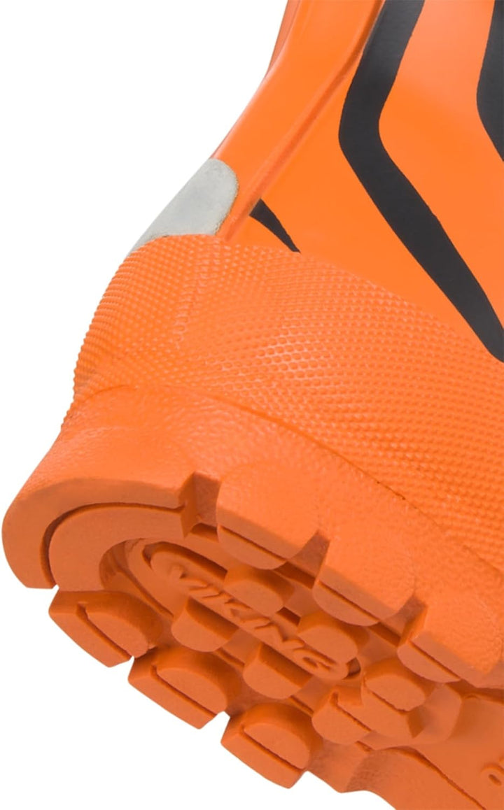 Viking Jolly Print Gummistiefel Unisex Kinder 22 EU Orange Multi, 22 EU Orange Multi