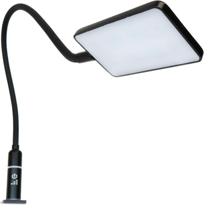 4W LED Bettleuchte Leseleuchte Flexleuchte Nachttischlampe Bettlampe Leselampe schwarz, Auswahl:1er