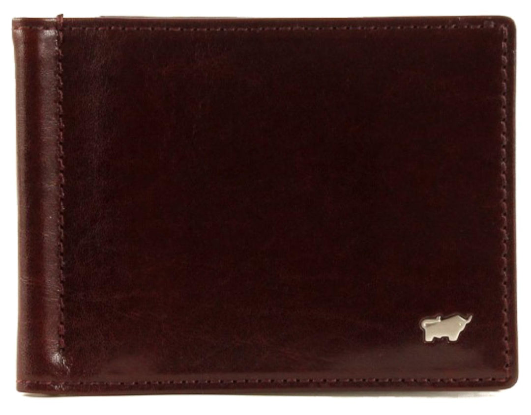 BRAUN BÜFFEL Basic Dollarclipbörse II Leder 12 cm