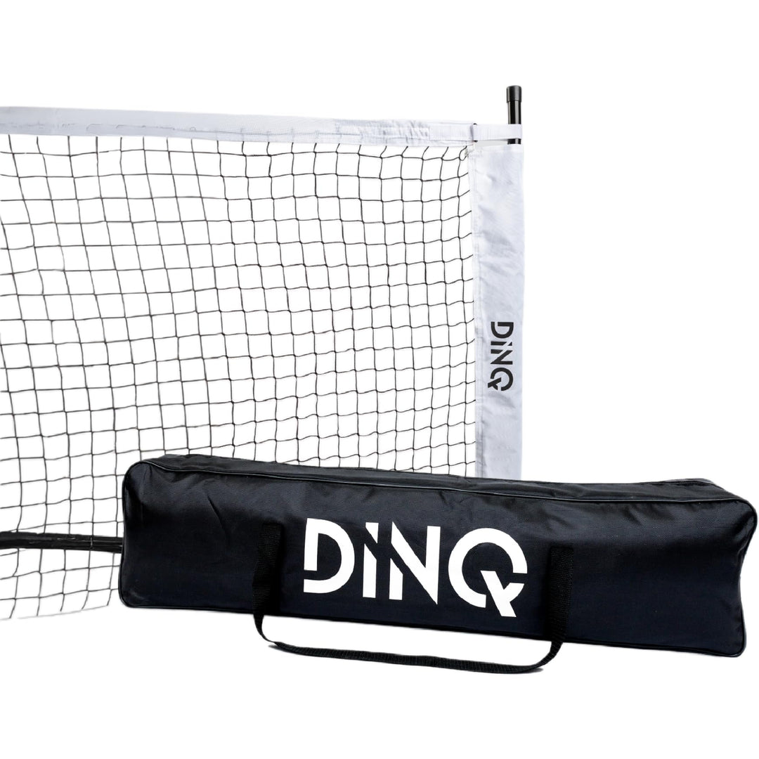DINQ Pickleball Netz 5 Schichten 1,5 Zoll Polyester Knotenloses Netz offizielle Grösse 5 Fuss Fiberg