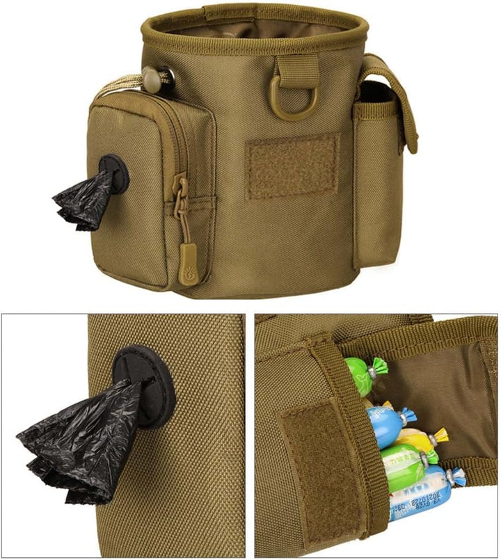 Leckerlibeutel für Hundetraining Taktisch Futterbeutel Hunde Kotbeutelspender Leckerli Tasche Snack