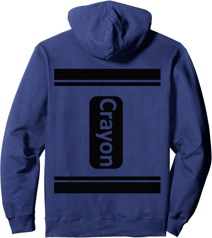 Color-Crayon Halloween-Costumes 2020 Kids Boys Girls Women Pullover Hoodie