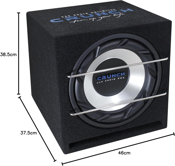 Crunch CRB350-30 cm (12") Single-Bassreflex-Auto-Subwoofer-System - 700Watt max Car-Audio Unlimited