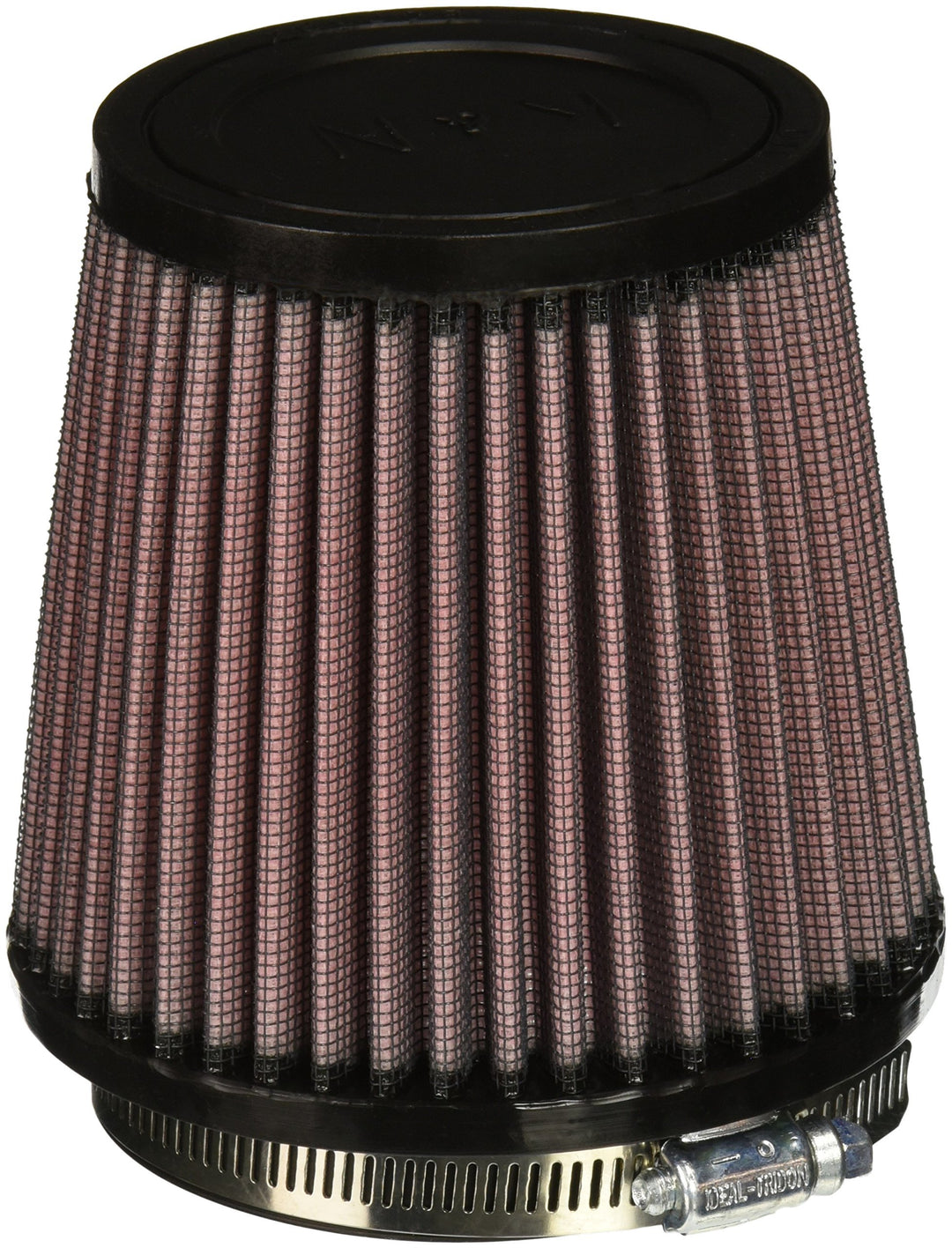 K&N RU-2790 KFZ und Motorrad Gummi Universalluftfilter Rot