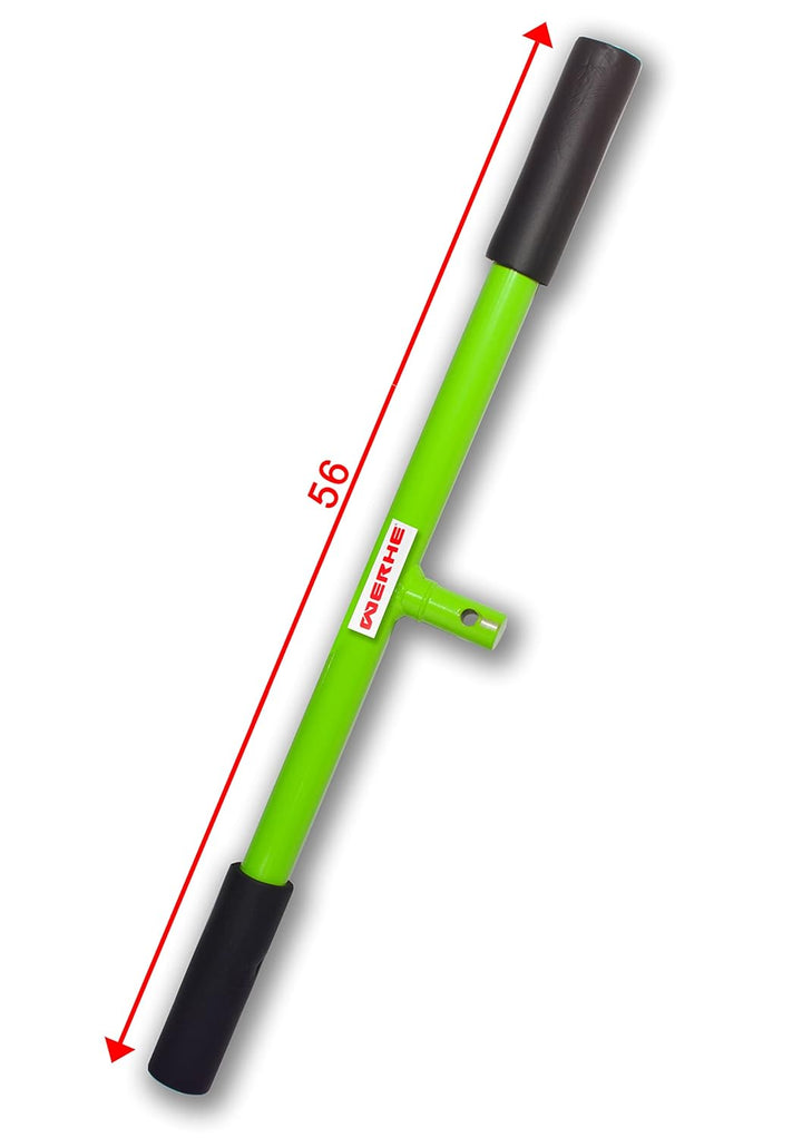 WERHE Handgriff für Erdbohrer Brunnenbohrer Brunnenbau 56 cm extra langer Griff