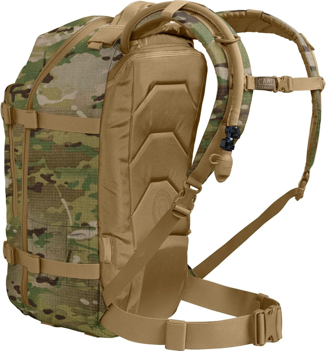 Camelbak Motherlode 40L Mil Spec Taktischer Rucksack mit Mil Spec Crux 3L Kojote, Kojote