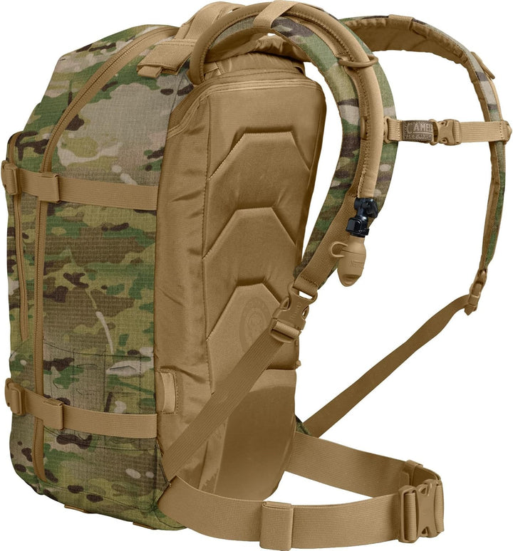 Camelbak Motherlode 40L Mil Spec Taktischer Rucksack mit Mil Spec Crux 3L Kojote, Kojote