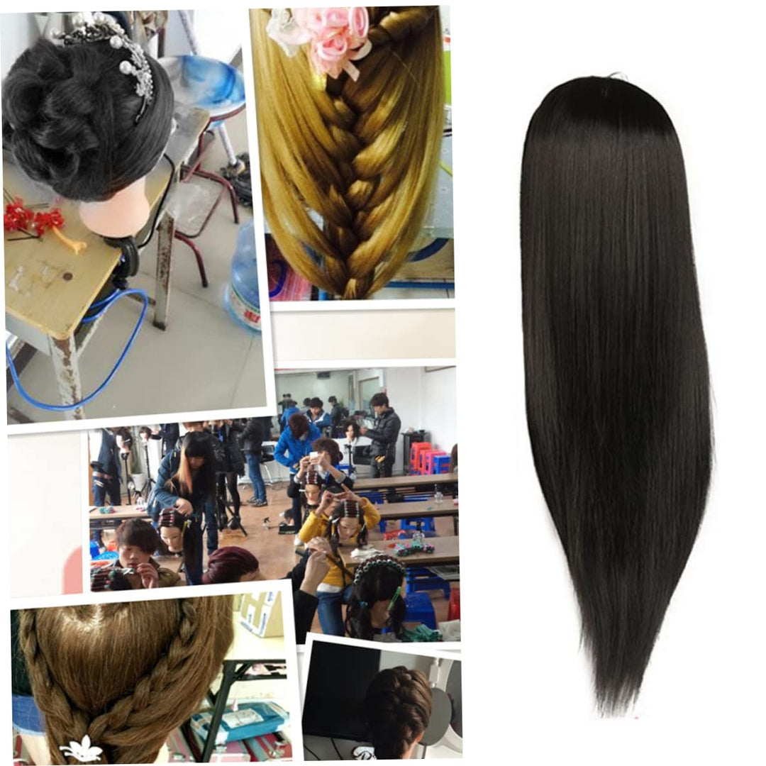 Styling -Kopf, Styling -Kopf 24.80 -Zoll -Haarsimulation Synthetische Glasfaser Schaufensterpuppe mi