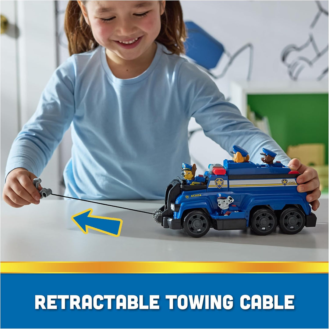 PAW PATROL Team Cruiser, Large Scale Vehicle with Exclusive Chase, Marshall, Skye, Rubble, Rocky & Z