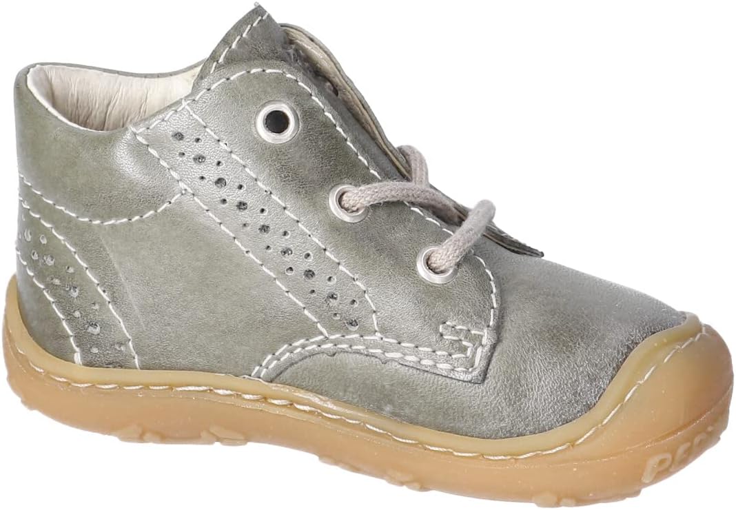 PEPINO Ricosta Mädchen und Jungen Stiefel Kelly,Kinder Boots,WMS:Mittel 23 EU Grün 530, 23 EU Grün 5