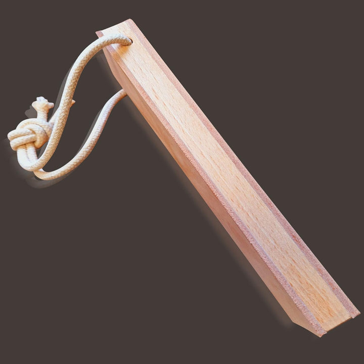PODURO Streichriemen TOGU - Abziehleder doppelseitig (Mit Pasten GRIP und BLANC), Mit Pasten GRIP un