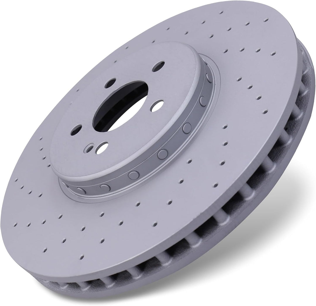 ATE Bremsenset Vorderachse inkl. Bremsscheiben vorne Ø 360 mm belüftet gelocht und Bremsbeläge vorne