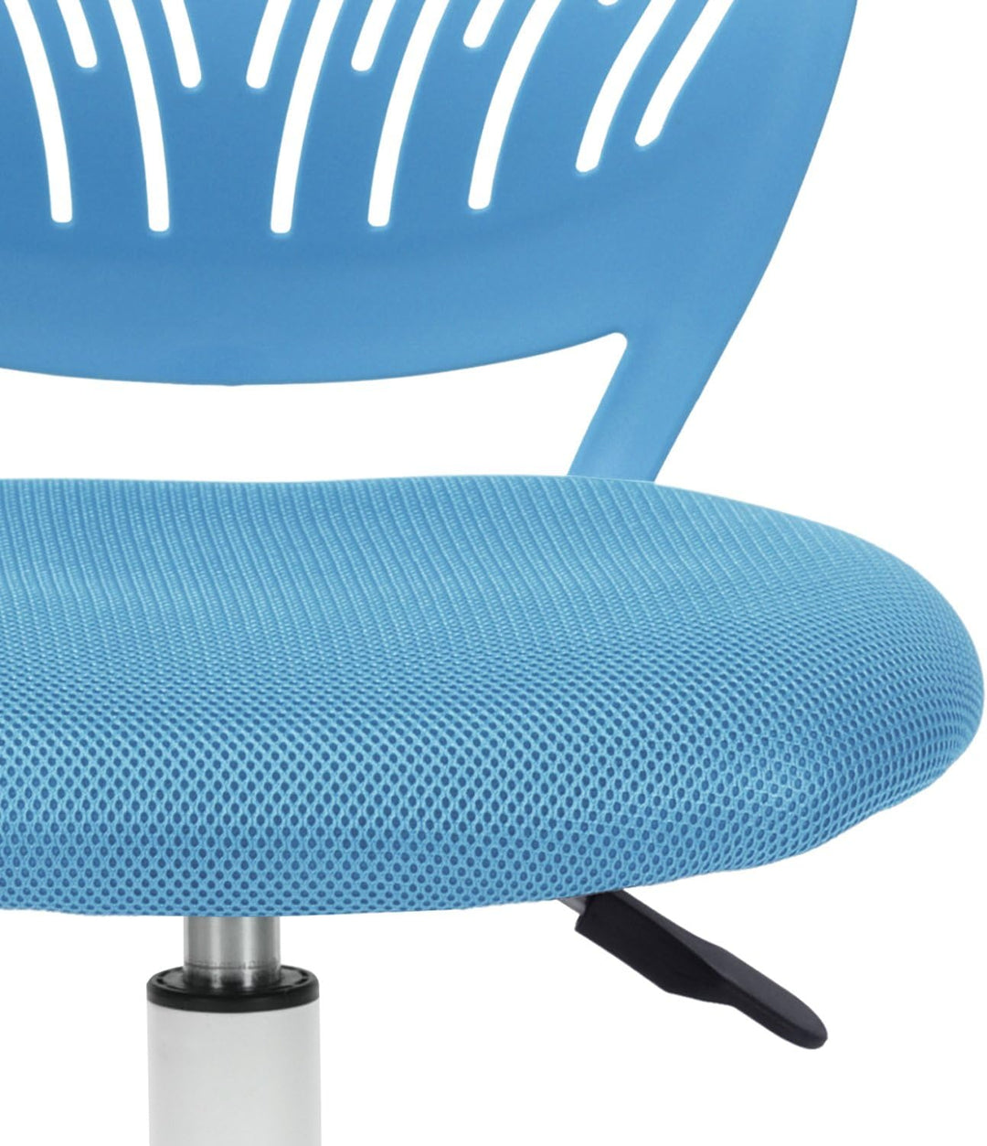 Homy Casa 2er Set Blaue Schreibtischstühle Verstellbarer Drehstuhl Bürostuhl Stoffsitz Ergonomischer