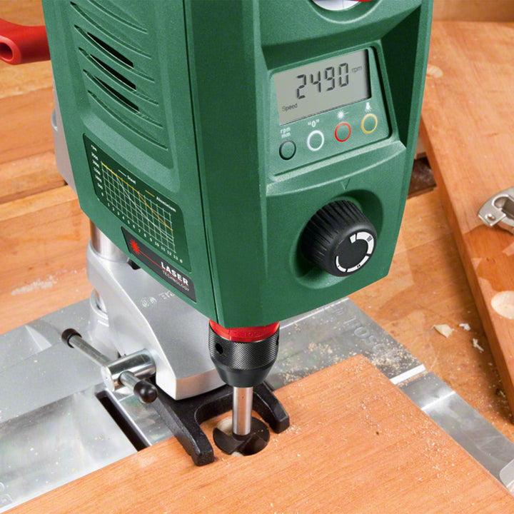 Bosch Home and Garden Tischbohrmaschine PBD 40 (710 W, Max. Bohr-Ø in Stahl/Holz: 13 mm/40 mm, Bohrh