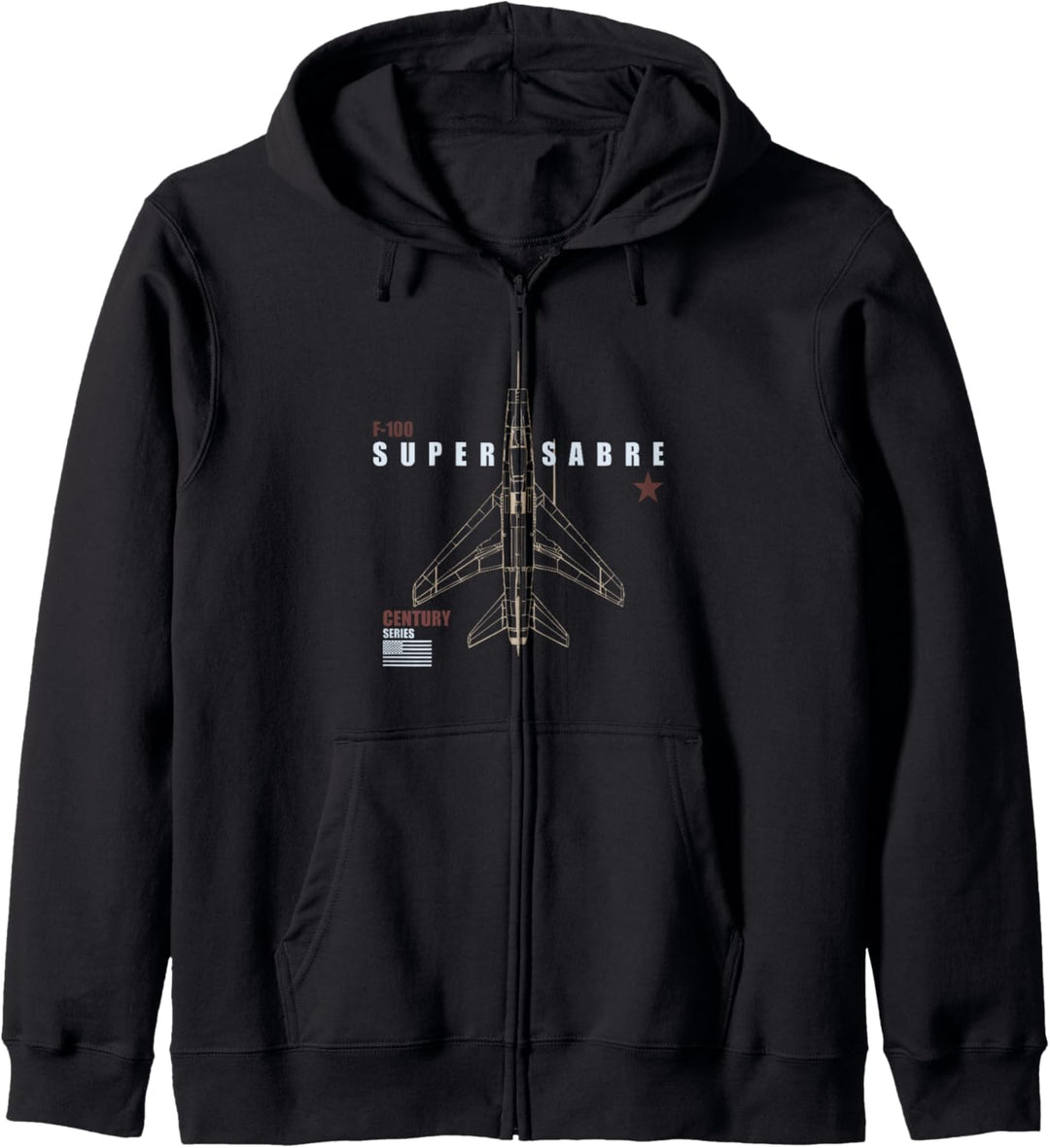 F-100 Super Sabre Kapuzenjacke