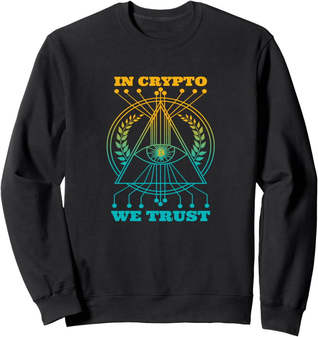 Bitcoin & Crypto - In Crypto We Trust Sweatshirt