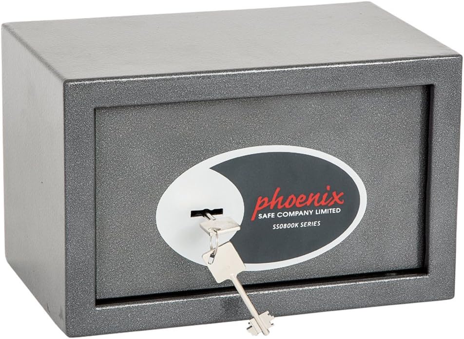 Phoenix Safe Vela Home & Office Sicherheitstresor mit Schlüsselschloss | Gewicht: 6.5 kg | Masse: 20