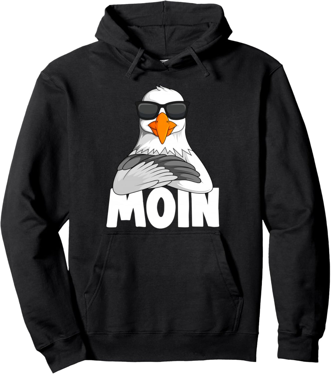 Möwe Moin Kinder Jungen Mädchen Möwen Pullover Hoodie