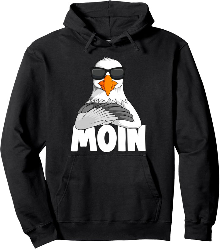 Möwe Moin Kinder Jungen Mädchen Möwen Pullover Hoodie